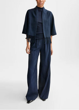 Load image into Gallery viewer, KEYLA LAMBSWOOL JACKET  |  NAVY (Copie) AKS LABEL