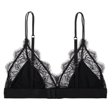 Charger l&#39;image dans la galerie, LOVE LACE BRALETTE | BLACK LOVE STORIES INTIMATES