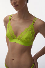 Load image into Gallery viewer, LOVE LACE BRALETTE | LIME LOVE STORIES INTIMATES