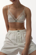 Load image into Gallery viewer, LOVE LACE BRALETTE | OFF WHITE LOVE STORIES INTIMATES