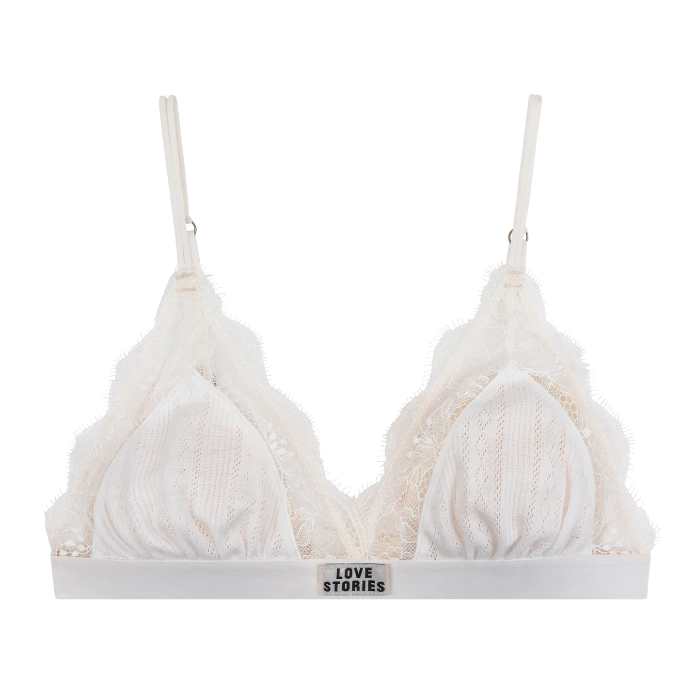 LOVE LACE BRALETTE | OFF WHITE LOVE STORIES INTIMATES