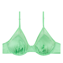 Load image into Gallery viewer, JOANN BRA | BRIGHT GREEN LOVE STORIES INTIMATES