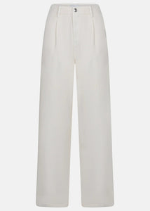 LARRY WIDE DENIM PANTS | OFF WHITE