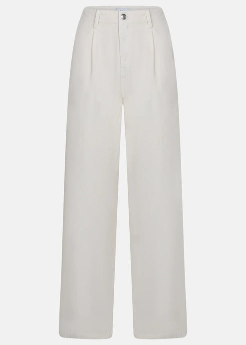 LARRY WIDE DENIM PANTS | OFF WHITE