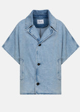 Load image into Gallery viewer, LAUREN DENIM TRENCH | LIGHT BLUE DENIM