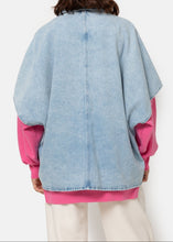 Load image into Gallery viewer, LAUREN DENIM TRENCH | LIGHT BLUE DENIM