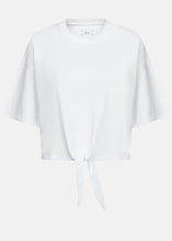 Charger l&#39;image dans la galerie, LEONARDO T-SHIRT WITH KNOT | WHITE