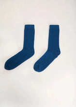 Charger l&#39;image dans la galerie, LISOS WOOL SOCKS | BLUE SUITE13LAB