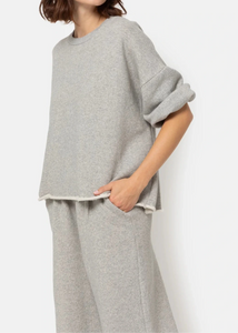 LIV SWEATER | MARLED GREY