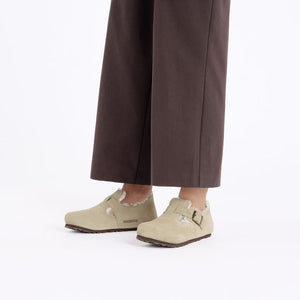 LONDON SHEARLING SUEDE | TAUPE BIRKENSTOCK