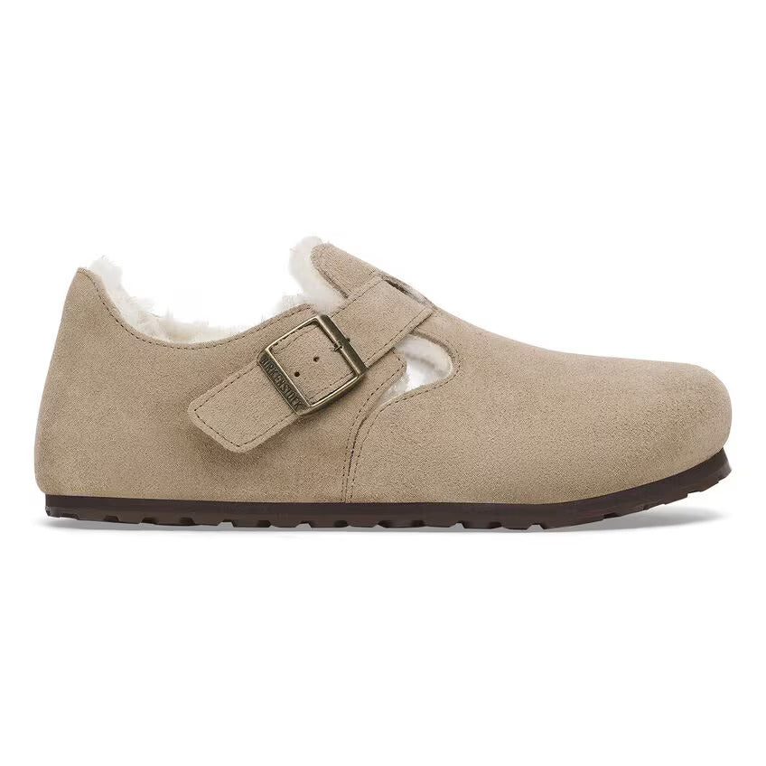 LONDON SHEARLING SUEDE | TAUPE BIRKENSTOCK