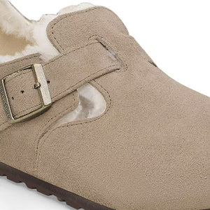 LONDON SHEARLING SUEDE | TAUPE BIRKENSTOCK