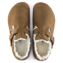 Load image into Gallery viewer, LONDON SHEARLING SUEDE | TEA BIRKENSTOCK