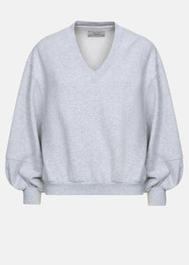 LUCIA SWEATSHIRT | MARLED GREY