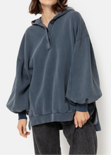 Load image into Gallery viewer, LUIS OVERSIZED HOODIE | VINTAGE NAVY