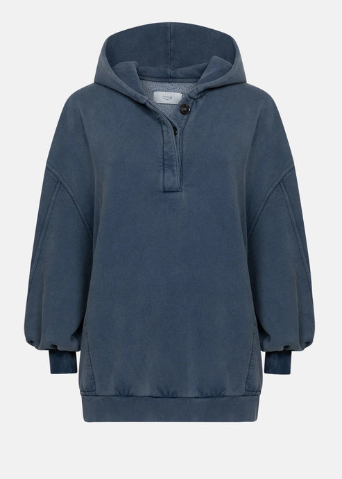 LUIS OVERSIZED HOODIE | VINTAGE NAVY