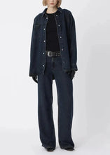 Load image into Gallery viewer, LORELLA SHIRT WASHED BLACK WON HUNDRED