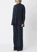 Load image into Gallery viewer, LORELLA SHIRT WASHED BLACK WON HUNDRED