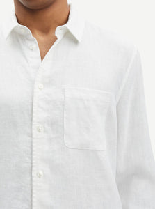 LIAM NF SHIRT | WHITE SAMSOE SAMSOE