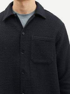 SACASTOR X C OVERSHIRT | BLACK SAMSOE SAMSOE