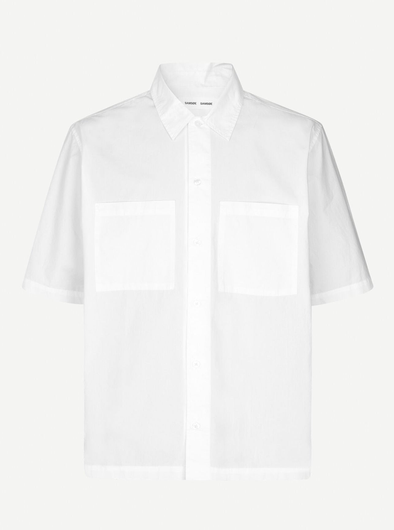 SAAYO B SHIRT| WHITE SAMSOE SAMSOE