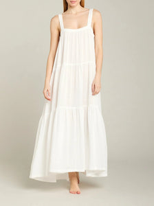 SAINT REMY BOHEMIAN STRAP DRESS | OFF WHITE MAISON SAINT JULIEN