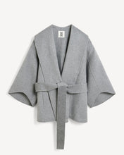 Charger l&#39;image dans la galerie, MARGITH COAT | GREY MELANGE BY MALENE BIRGER