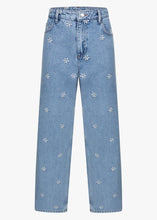 Load image into Gallery viewer, MIMI JEANS FLOWER | LIGHT BLUE AME