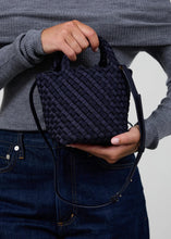 Load image into Gallery viewer, MINI SATIN | STRIPE MIDNIGHT MARREA