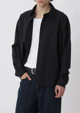 Load image into Gallery viewer, MAZA SHIRT | BLACK COMB. WON HUNDRED