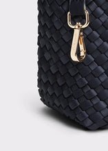 Load image into Gallery viewer, MINI SATIN | STRIPE MIDNIGHT MARREA
