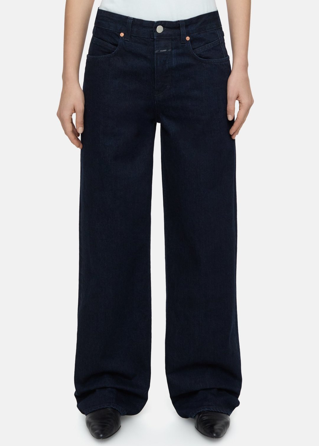 NIKKA WIDE JEANS | DARK BLUE CLOSED