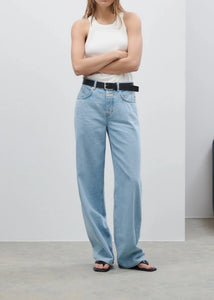 NIKKA WIDE JEANS | LIGHT BLUE