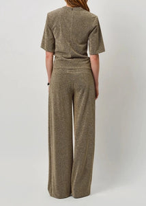 NOEMIA LUREX PANTS | CHAMPAGNE DANTE6