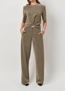 NOEMIA LUREX PANTS | CHAMPAGNE DANTE6