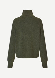 NOLA CASHMERE TURTLENECK | FOREST NIGHT SAMSOE SAMSOE