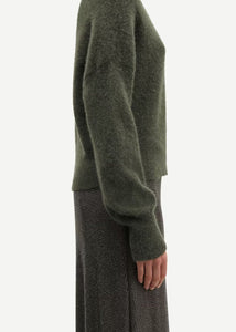 NOLA CASHMERE TURTLENECK | FOREST NIGHT SAMSOE SAMSOE