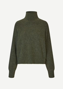 NOLA CASHMERE TURTLENECK | FOREST NIGHT SAMSOE SAMSOE