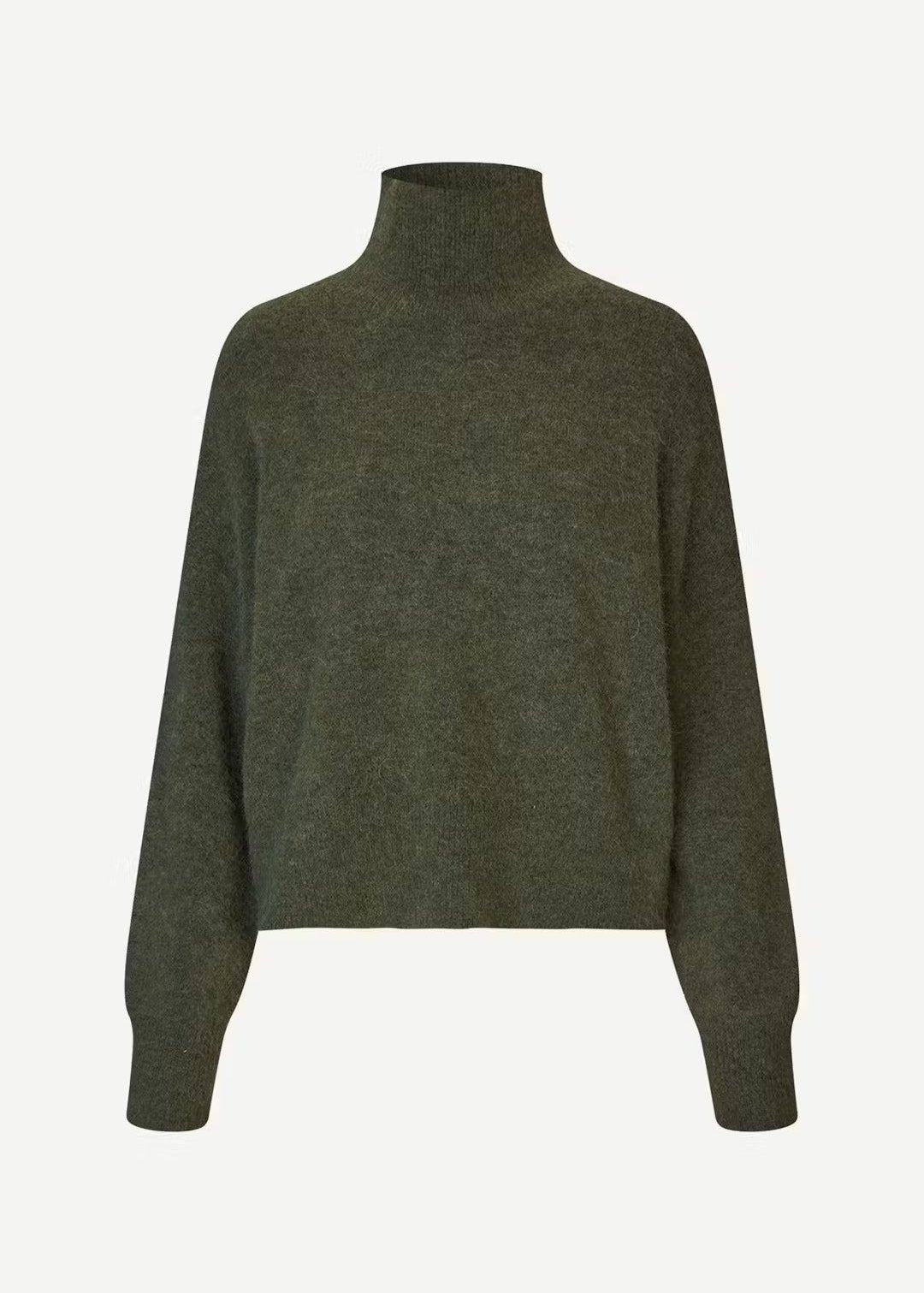 NOLA CASHMERE TURTLENECK | FOREST NIGHT SAMSOE SAMSOE