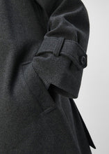 Load image into Gallery viewer, OBJKEILY L/S COAT NOOS | DARK GREY MELANGE OBJECT