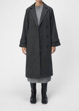Load image into Gallery viewer, OBJKEILY L/S COAT NOOS | DARK GREY MELANGE OBJECT