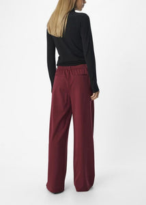 OBJLISA WIDE PANT NOOS | CABERNET OBJECT