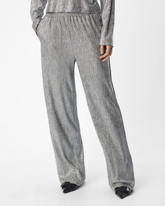 OBJLOUISE SUTANNA MW WIDE PANTS | SILVER OBJECT