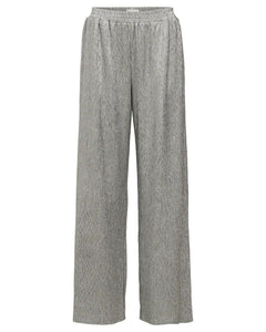 OBJLOUISE SUTANNA MW WIDE PANTS | SILVER OBJECT