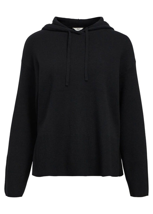 OBJREYNARD KNIT HOODIE | BLACK OBJECT