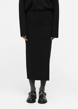 Load image into Gallery viewer, OBREYNARD KNIT SKIRT NOOS | BLACK OBJECT