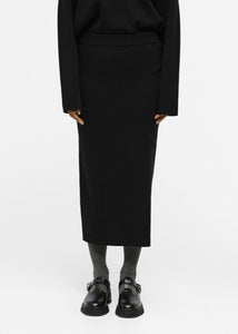 OBREYNARD KNIT SKIRT NOOS | BLACK OBJECT