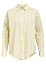 Load image into Gallery viewer, OBJTUTTA SHIRT | WHITE STRIPES DAFFODIL OBJECT