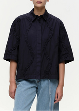 Load image into Gallery viewer, TAYLOR SHIRT | NAVY OUR SISTER