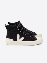 Load image into Gallery viewer, VEJA WATA II HIGH CANVAS | BLACK PIERRE